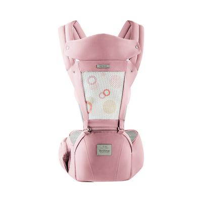 China Wholesale Designer Travel Designer Cotton+Polyester Cotton Baby Carrier Ergonomic Comfortable Wrap Front & Back Baby Carrier for sale