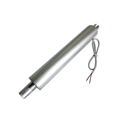 China Double Hall 36mm Dia 24V 300N 14mm/s Waterproof Tubular Linear Actuator for sale