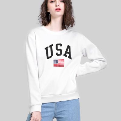 China High Quality Breathable White Women Hoodies Unisex Custom Logo for sale