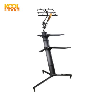 China Kool Sound Multiduty Stand KS-86B Fashionable Black Flat Keyboard Stand for sale