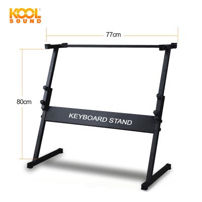 China Fashionable Enping Factory Kool Sound Well Designed Z-shape Metal Keyboard Stand for sale