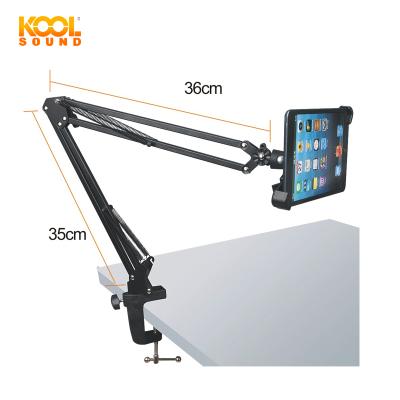 China Can be installed on the professional adjustable tabletop metal IP-9 tablet stand with protective bracket for sale