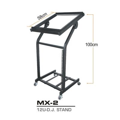 China Fashion Style Kool Sound Professional Mixer Rack Equipment DJ Stand Black Color for sale