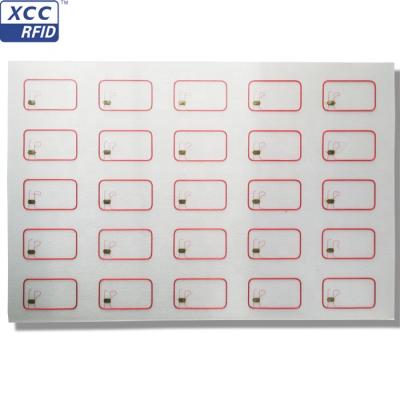 China Waterproof / High Quality Prelam PVC Inlay Rfid Prelam Inlay Sheet Waterproof 13.56Mhz Mifare S50 Chip For Time Attendance for sale