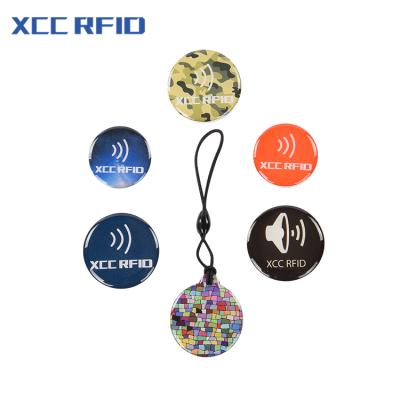 China Custom ntag 213 rfid rfid key fob waterproof/waterproof ntag 215waterproof rfid key fob for sale