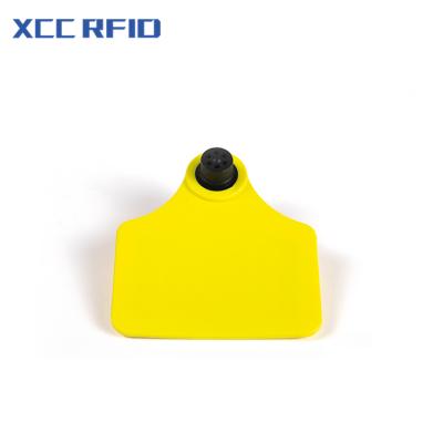 China Waterproof / Waterproof UHF RFID Animal Ear Tag For Livestock Management for sale