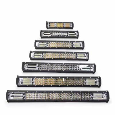 China High Power Aluminum Profile LED Headlight Bulb LED Headlight Illumination 80CM Car Light Bar 80CM for sale