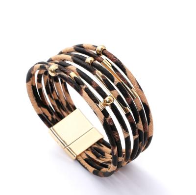 China 2021 Casual/Sports New Fashion Rope Layered Wholesale INS Bracelet Magnet Jewelry For Women for sale