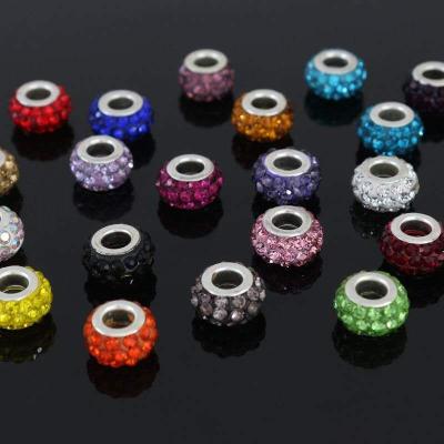 China 2021 CLASSICS new material bracelet of diamond colored DIY metal beads high quality for sale