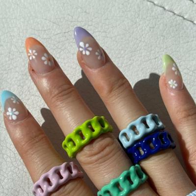 China Retro Design FASHIONABLE Geometric Irregular Adjustable Female Sense Niche Ring Opening Central Institute of Statistics Cute Ring for sale