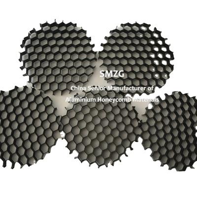 China Modern Unexpanded Black Aluminum Honeycomb Grid Core for sale