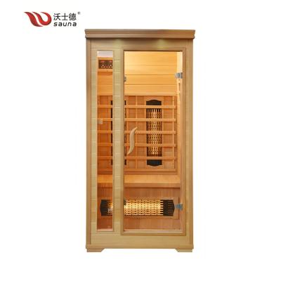 China Computer Control Panel Super Quality Portable Infrared Sauna For Weight Loss 1 Person for sale