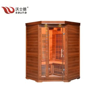 China Computer Control Panel Infrared Sauna Heating Elements Keys Backyard Sauna for sale