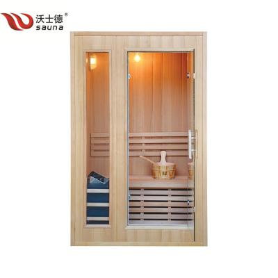 China Attractive Traditional Computer Control Panel Sauna Bath Wood Steam Room for sale