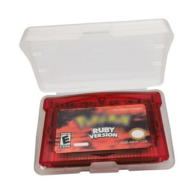 China Retro Classic Game For Pokemon Nintendo GBA GameBoy ADVANCE RUBY Version Card For Bit 32 GBA Game Console For gba for sale