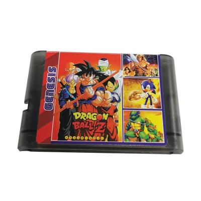 China Wholesale 68 in 1 DM Multi Color Games Transparent Black Cartridges Game Card For Sega Genesis Mega Drive DM Multi Card 68 in-1 Transparent Black for sale