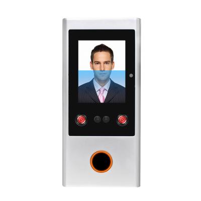 Китай Metal case face recognition time attendance machine for access control system продается