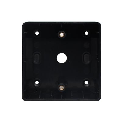 China Waterproof / Waterproof 115*70 mm 86*86 mm ABS black back cover, wall mounted back box for access control included for sale