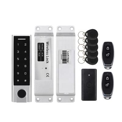 China OEM factory good prices DIY biometric door lock support password with battery waterproof fingerprint rfid wireless smart system WS2 en venta