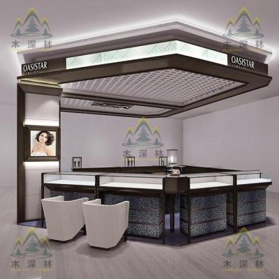 China Environmental friendly jewelry display cabinet for jewelry store and jewelry brand installation booth in shopping mall best fashion glass showcase for display for sale