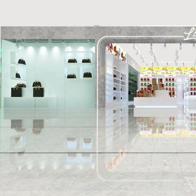 China Store Furniture Toys Display Rack and Cabinet Stylish Design Environmentally Friendly Glass Rack Perfect for Kids Shop and Other Commercial Locations for sale