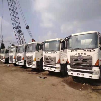 China Construction worksÂ   Used Condition China Made Hino 700 Concrete Mixer Truck for sale