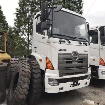 China Construction worksÂ   Used Condition China Made Hino 700 Tractor Head for sale