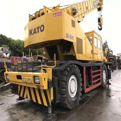 China Other Best Price Used KATO SS500 50 Ton Rough Terrain Crane For Sale for sale