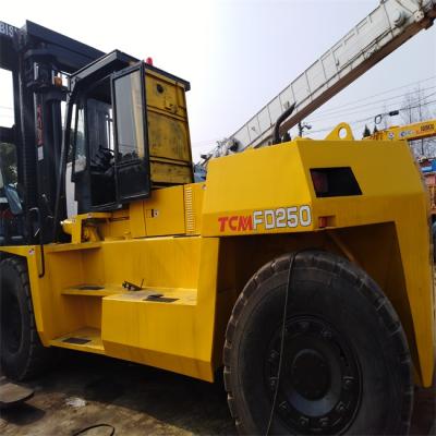 中国 Used TCM Forklift FD250 25 Ton Japan Original Good Quality For Sale 25t 販売のため