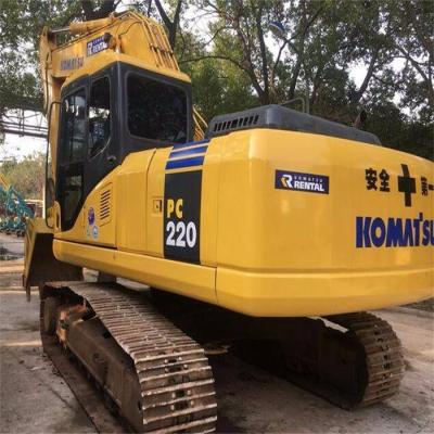 Chine good condition 22 ton used excavator PC220-7 original Japan for sale at low price 1.0m3 à vendre