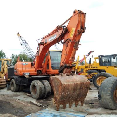 Chine used excavator Doosan DH140W-7 original Korea for sale at low price 0.6m3 à vendre