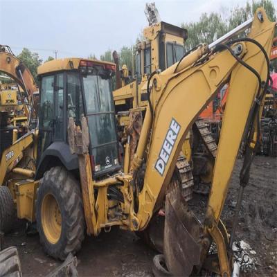 Китай very good condition used backhoe loader john deere 710g for sale 710g продается