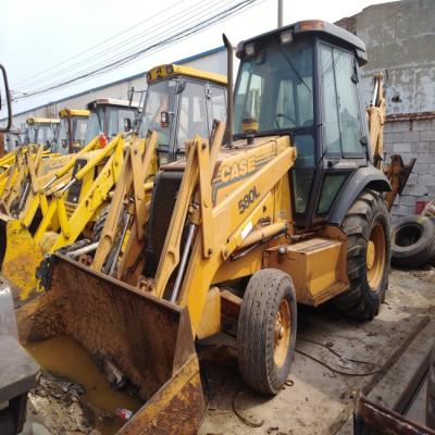 Китай very good condition used backhoe loader CAS 580L made in USA for sale 580L продается