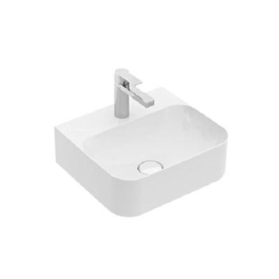 China Modern Design High Quality Bathroom Sink Rectangular Hand Wash Basin for sale