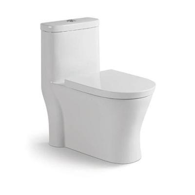 China New Design Bathroom Double-Flow One-Piece Product Toilet High Quality Strap Toilet à venda