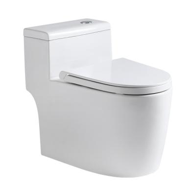 中国 New Design Double-Flow High Quality One Piece Ceramic Toilet Bowl Sanitary Ware Made in China 販売のため