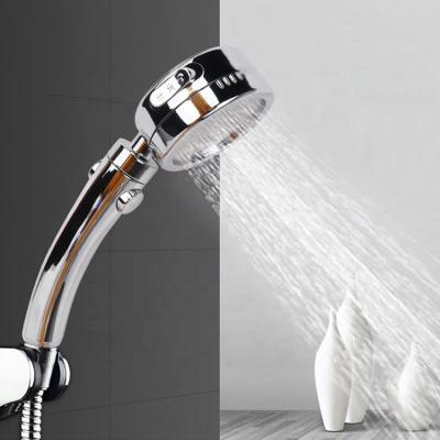 China Without Switch 2023 New Design 3 Function Bathroom Spray Hand Held Adjustable Shower Head for sale