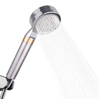 China Without Turnout 2023 New Design ABS Bathroom Modern Round Hand Held Shower Head for sale