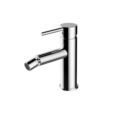 China Modern Metered Faucets Bathroom Basin Chrome Color Stainless Steel Deck Mounted Faucet for sale