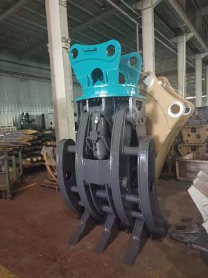 China 25-30T excavador durable Hydraulic Log Grapple para el CAT de SANY DOOSAN KOMATSU en venta