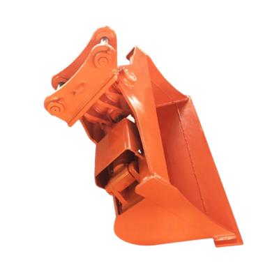 China 17 Ton-20 Ton Excavator Rock Bucket 26 grados que inclinan para CAT320 PC200 ZX200 en venta