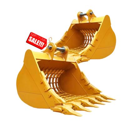 中国 CAT320 ZX330 Excavator Seive Bucket , OEM ODM Durable Skeleton Bucket 販売のため