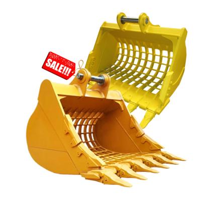 China ZX200 CAT349 Excavator Screening Bucket , Durable Excavator Skeleton Bucket ODM OEM à venda