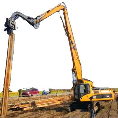 Chine Boom côtier du marteau 18M Sheet Pile Driving de vibro pour l'excavatrice à vendre