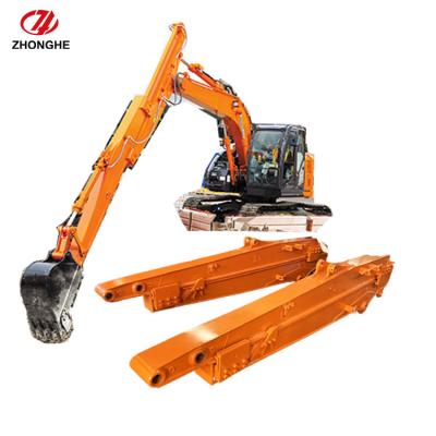 China Kosteneffizienteste 8-12m Bagger gleitender Arm teleskopischer Bagger teleskopischer Boom Bagger langer Arm für Katze Hitachi zu verkaufen