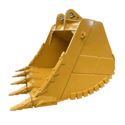 China Durable CAT Excavator Bucket , Rock Bucket Excavator Spare Parts for sale