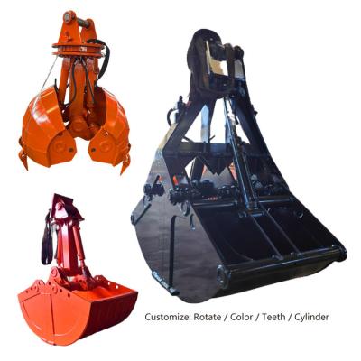 Κίνα Mini Excavator Clamshell Bucket , 2 Cylinder Excavator Clamshell Bucket προς πώληση