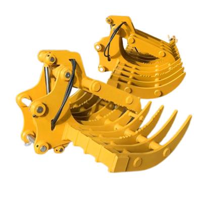 China Heavy Duty Excavator Riddle Rake Bucket , Lawn Stone Rake For Komatsu Pc200 Pc300 for sale