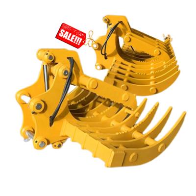 China Mini Excavator Root Rake Bucket, Kobuta Mini Excavator Brush Rake en venta