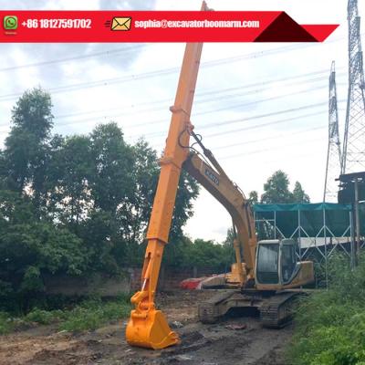 China CAT320 Langbohrbagger Clamshell Teleskoparmbagger Teleskopbaum für Bagger zu verkaufen